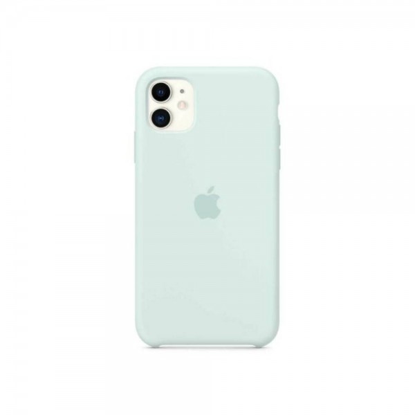 Чохол Apple Silicone сase for IPhone 11 Beryl