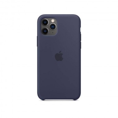 Чехол Apple Silicone case for iPhone 11 Pro Midnight Blue