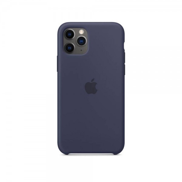 Чехол Apple Silicone case for iPhone 11 Pro Midnight Blue