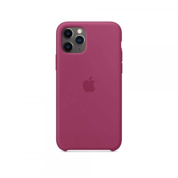 Чехол Apple Silicone case for iPhone 11 Pro Pomegrante