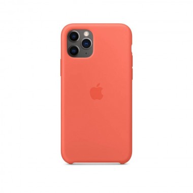 Чохол Apple Silicone case для iPhone 11 Pro Max Orange