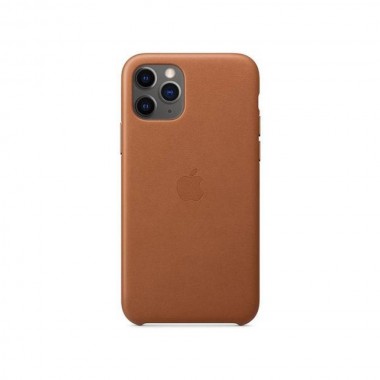 Чехол Apple Leather Case for iPhone 11 Pro Max Saddle Brown