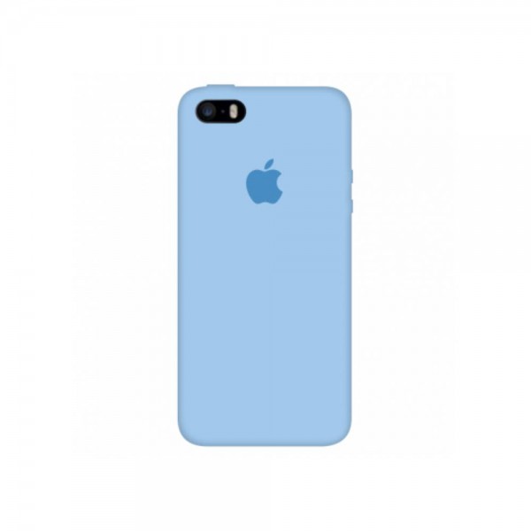 Чохол Apple Silicone сase for iPhone 5/5s/SE Blue