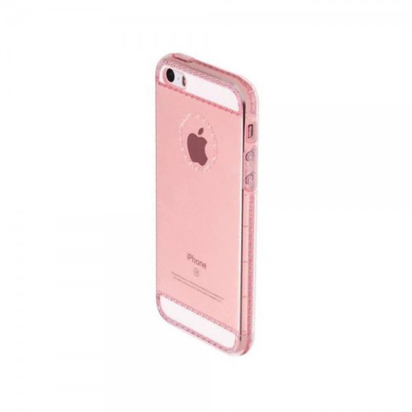 Чохол Hoco Premium Rose Transparent для iPhone 5/5s/SE