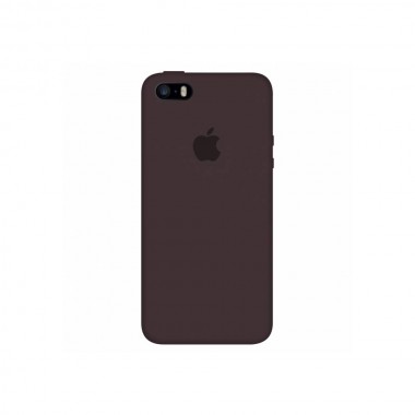 Чехол Apple Silicone сase for iPhone 5/5s/SE  Cocoa