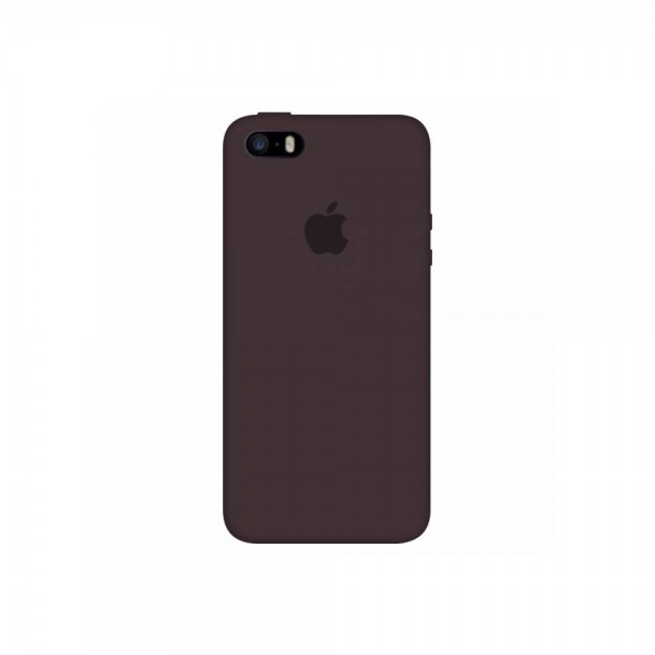 Чехол Apple Silicone сase for iPhone 5/5s/SE  Cocoa