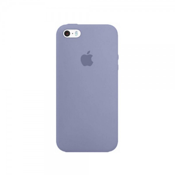 Чехол Apple Silicone сase for iPhone 5/5s/SE  Grey Blue