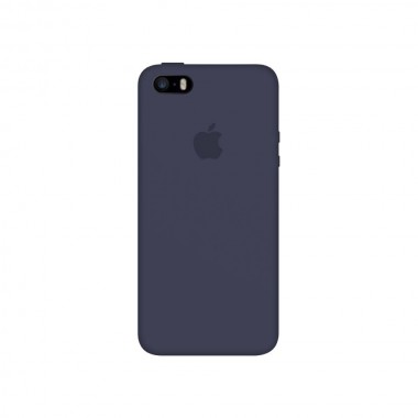 Чохол Apple Silicone сase for iPhone 5/5s/SE Midnight Blue