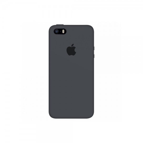 Чохол Apple Silicone сase for iPhone 5/5s/SE Charcoal Black