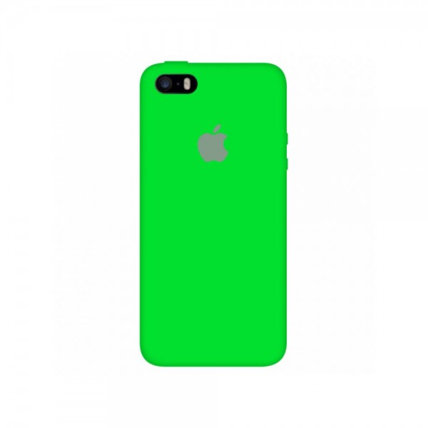 Чохол Apple Silicone сase for iPhone 5/5s/SE Gem Green