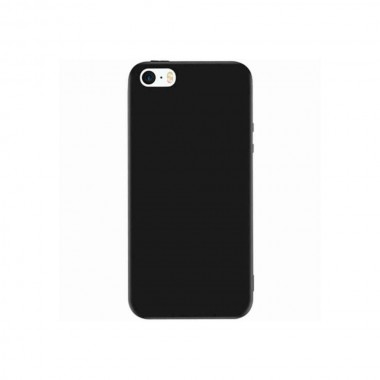 Чохол для iPhone 5/5s/SE пластик, чорний матовий