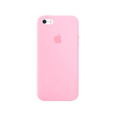 Чехол Apple Silicone сase for iPhone 5/5s/SE Pink