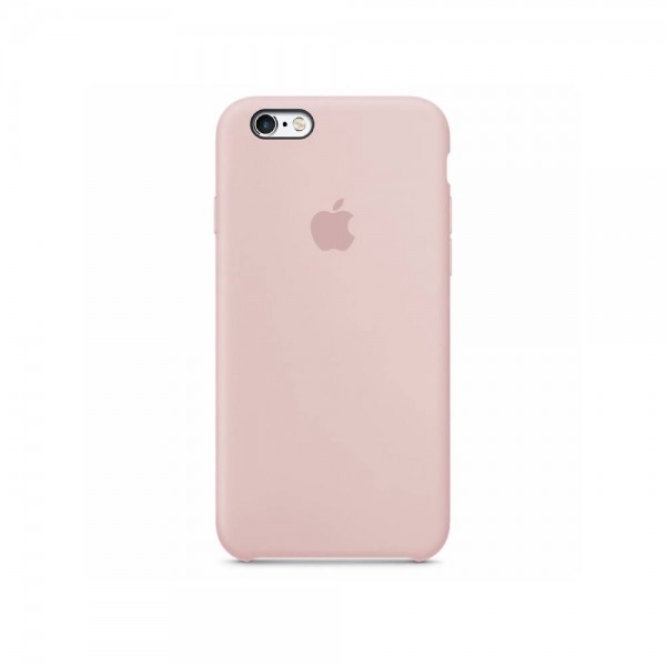 Чехол Apple Silicone case for iPhone 6/6s Plus Pink Sand