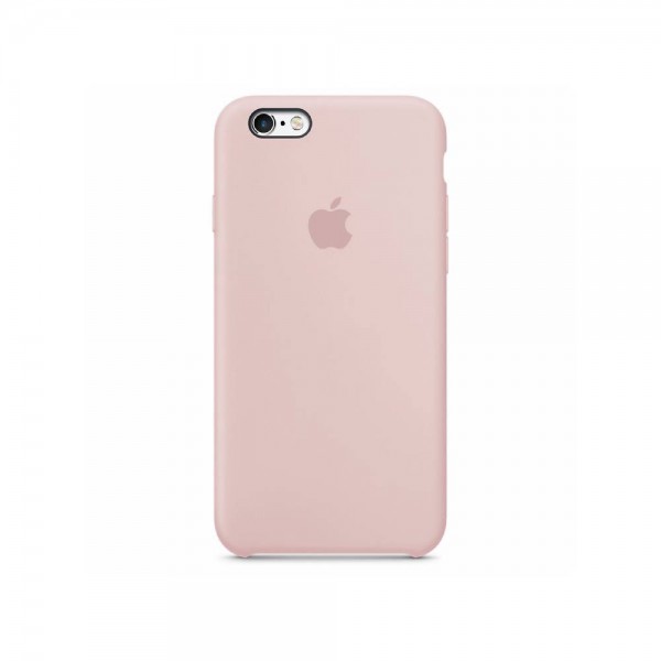 Чохол Apple Silicone case для iPhone 6/6s Plus Pink Sand