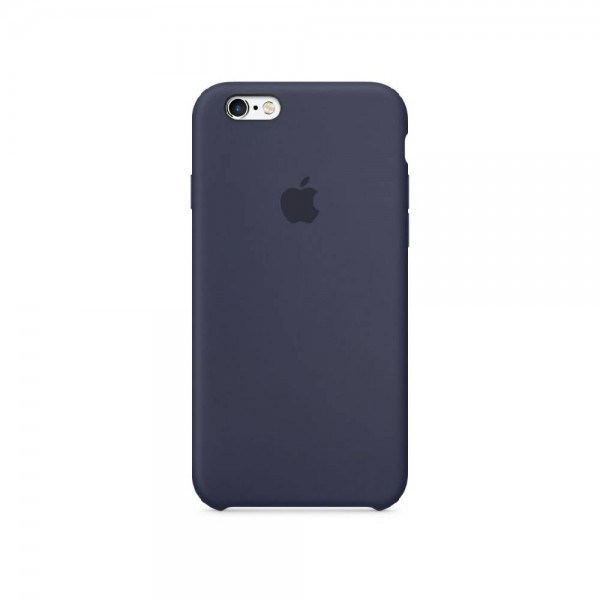 Чехол Apple Silicon case 6/6s Plus Midnight Blue