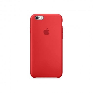 Чехол Apple Silicone сase for iPhone 6/6s plus Red