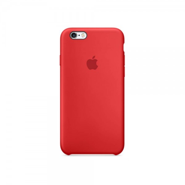 Чехол Apple Silicone сase for iPhone 6/6s plus Red