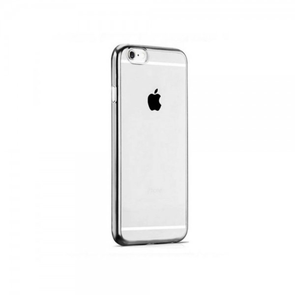 Чохол Hoco Black series Glint Plating TPU для iPhone 6/6s plus Silver