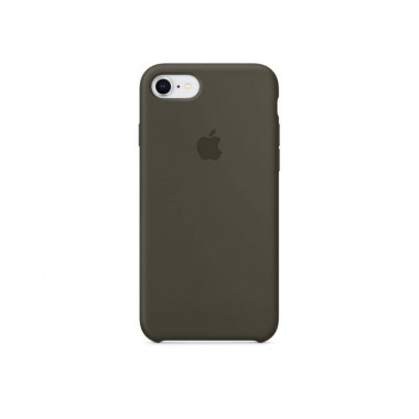 Чехол Apple Silicone сase for iPhone 7/8 Dark Olive