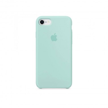 Чохол Apple Silicone сase for iPhone 7/8 Marine Green