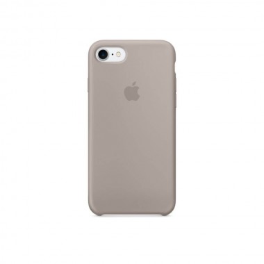 Чехол Apple Silicone сase for iPhone 7/8 Pebble
