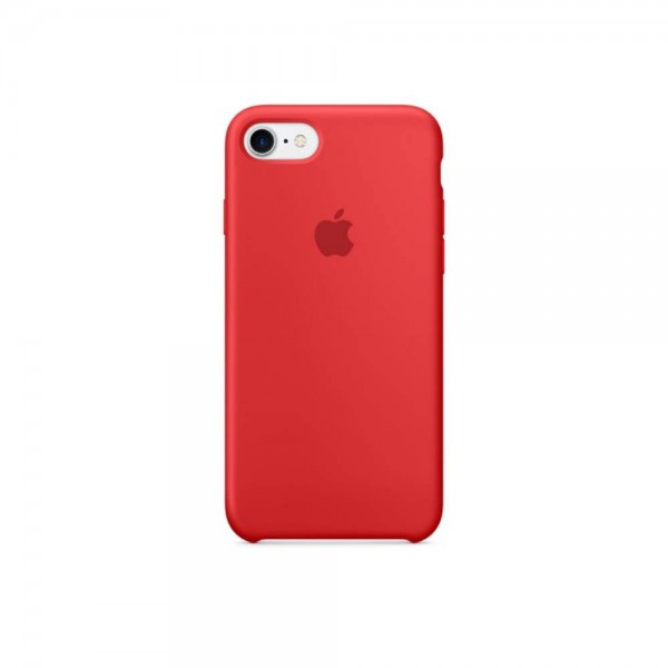 Чехол Apple Silicone сase for iPhone 7/8 Red