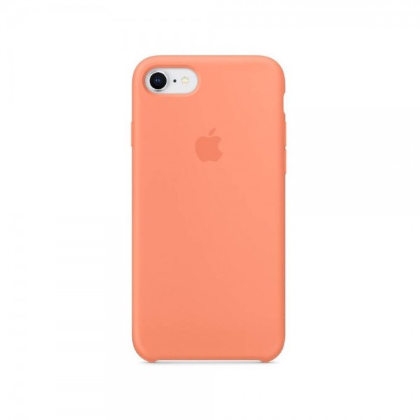 Чехол Apple Silicone сase for iPhone 7/8 Peach