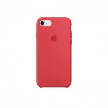 Чехол Apple Silicone сase for iPhone 7/8 Red Raspberry