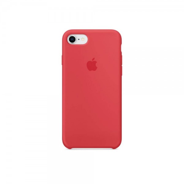 Чехол Apple Silicone сase for iPhone 7/8 Red Raspberry