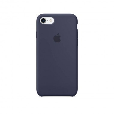 Чехол Apple Silicone сase for iPhone 7/8  Midnight Blue