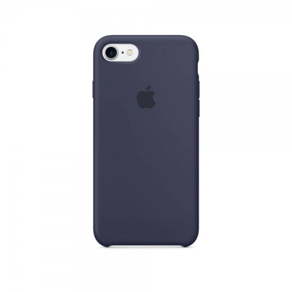 Чехол Apple Silicone сase for iPhone 7/8  Midnight Blue
