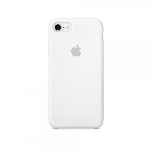 Чехол Apple Silicone сase for iPhone 7/8/SE White