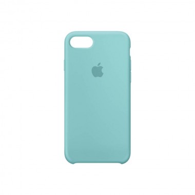 Чехол Apple Silicone сase for iPhone 7/8  Ice Sea Blue
