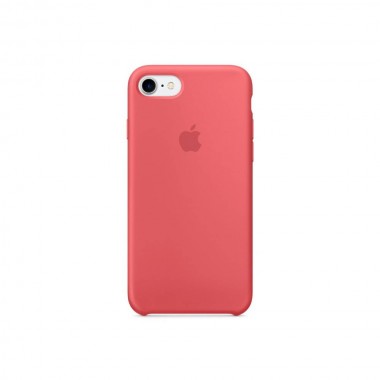 Чохол Apple Silicone сase for iPhone 7/8 Camellia Red