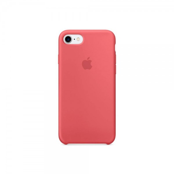 Чехол Apple Silicone сase for iPhone 7/8  Camellia Red