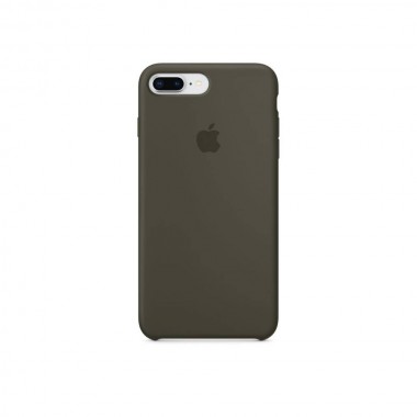 Чохол Apple Silicone case для iPhone 7/8 Plus Dark Olive