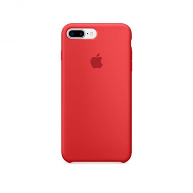 Чехол Apple Silicone case for iPhone 7/8 Plus Red