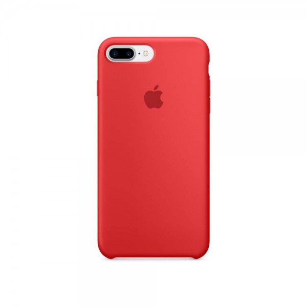 Чехол Apple Silicone case for iPhone 7/8 Plus Red Raspberry