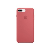 Чехол Apple Silicone case for iPhone 7/8 Plus Camellia Red