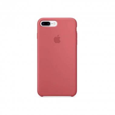 Чохол Apple Silicone case для iPhone 7/8 Plus Camellia Red
