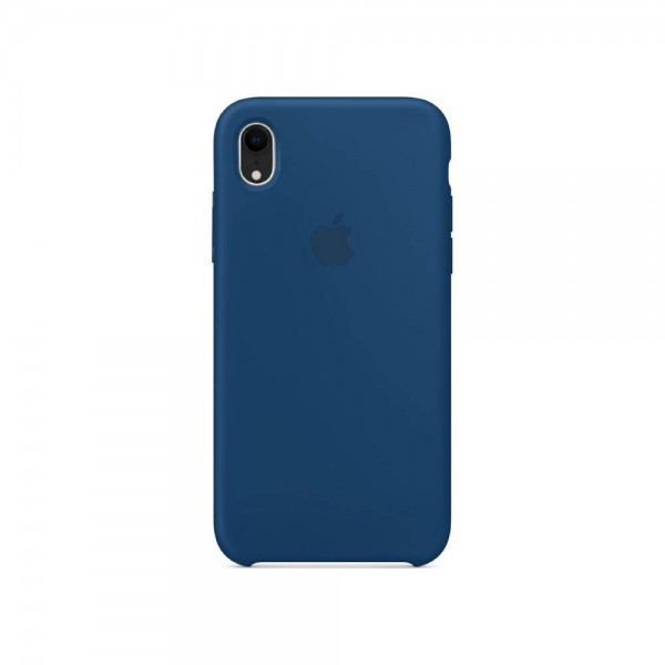 Чехол Apple Silicone case for iPhone Xr Blue Horizon