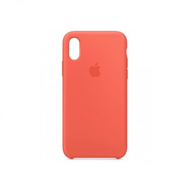 Чехол Apple Silicone case for iPhone Xr Nectarine