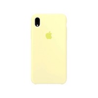 Чехол Apple Silicone case для iPhone Xr Mellow Yellow