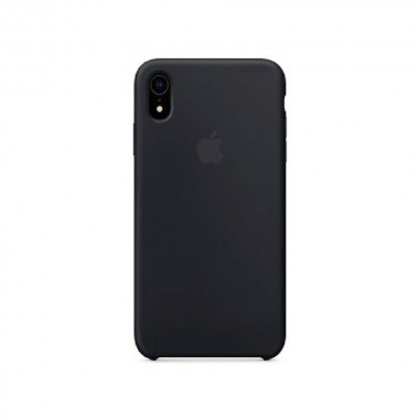 Чехол Apple Silicone case для iPhone Xr Black