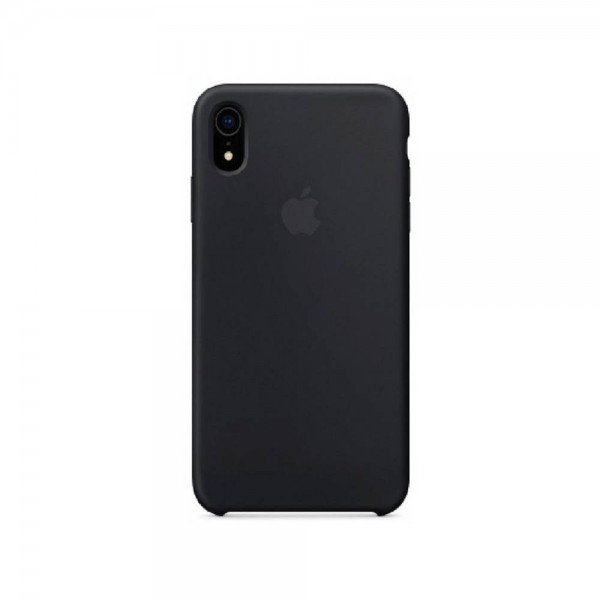 Чехол Apple Silicone case для iPhone Xr Black