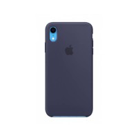 Чехол Apple Silicone case для iPhone Xr Midnight Blue