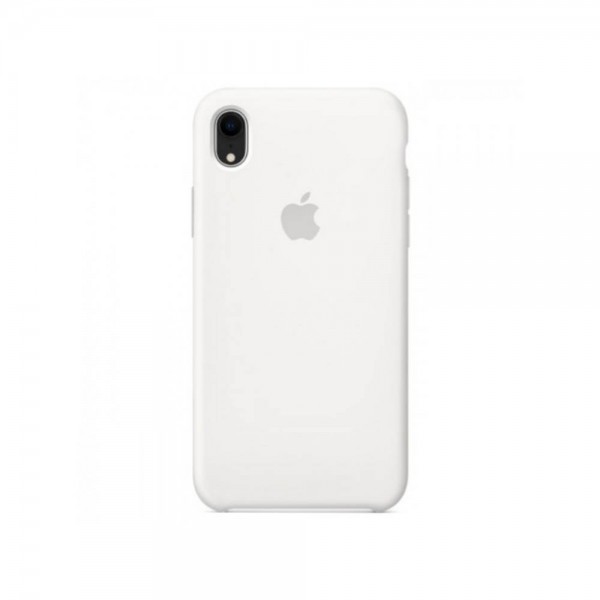 Чехол Apple Silicone case для iPhone Xr White