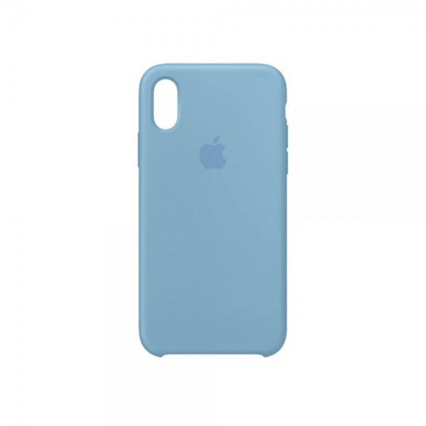 Чехол Apple Silicone case для iPhone Xr Cornflower