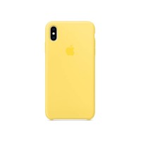 Чехол Apple Silicone case for iPhone Xs Max Canary Yellow