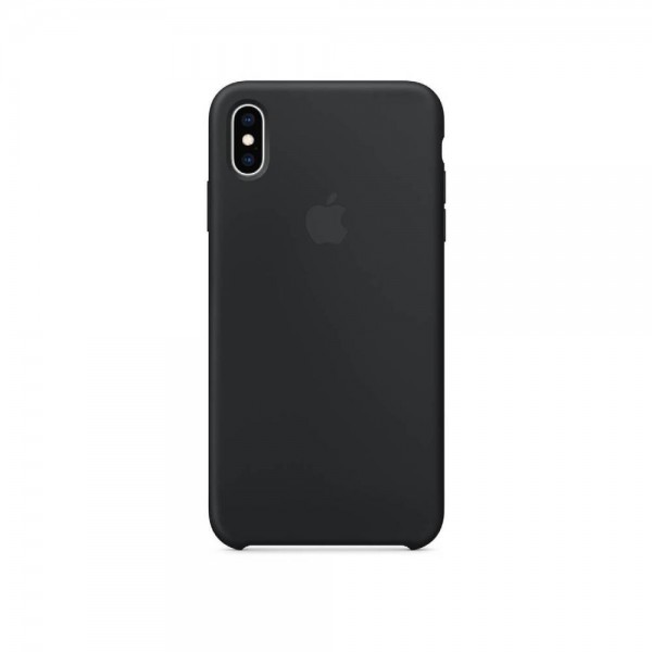 Чохол Apple Silicone case для iPhone Xs Max Black